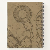 UNFUG MANAGED™ Harry Potters | Karten-Abdrücke Notizblock (Rückseite)