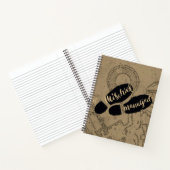 UNFUG MANAGED™ Harry Potters | Karten-Abdrücke Notizblock (Innenseite)