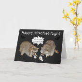 Unfug-Nachtgruß-Karte Karte (Gelbe Blume)