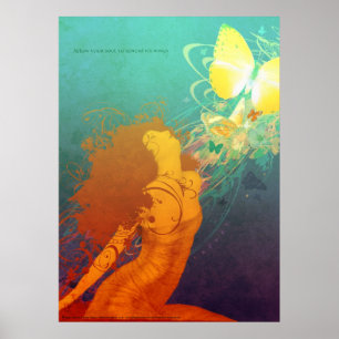 Unfurl (Druck) Poster
