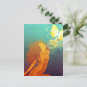 Unfurl (Postkarte) Postkarte (Stehend Vorderseite)