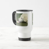 Ungar Kuvasz 8W04D-12 Reisebecher (Vorderseite Links)
