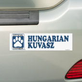 Ungar Kuvasz Blau Autoaufkleber (Auf Auto)