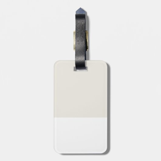 Ungar Vizsla Welpe Gepäckanhänger (Rückseite vertikal)