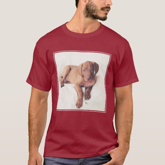 Ungar Vizsla Welpe T-Shirt (Vorderseite)
