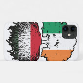 Ungarisch Irish Ireland Tree Roots Flag Case-Mate iPhone Hülle (Rückseite (Horizontal))