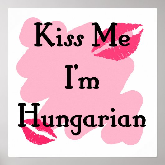 Ungarisch Poster (Vorne)