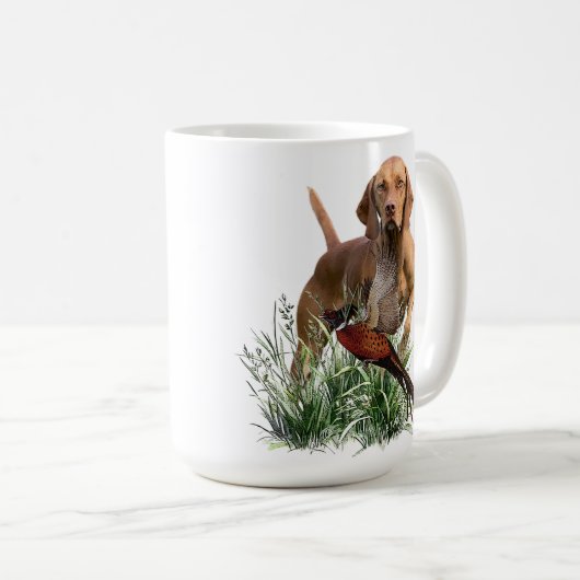 Ungarisch Vizsla Art Kaffeetasse (VorderseiteRechts)
