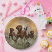 Ungarisch Vizsla Art Pappteller (Party)