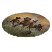 Ungarisch Vizsla Art Schneidebrett (Ecke)