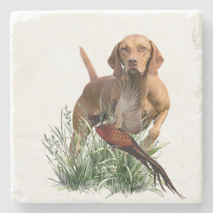 Ungarisch Vizsla Art Steinuntersetzer