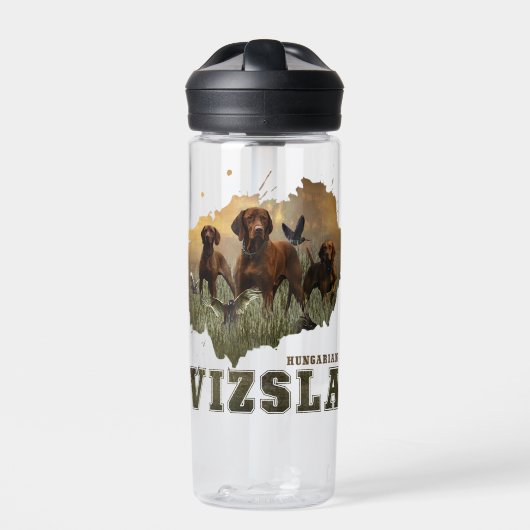 Ungarisch Vizsla Art Trinkflasche (Vorderseite)