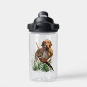 Ungarisch Vizsla Art Trinkflasche (Rückseite)
