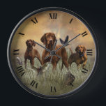 Ungarisch Vizsla Art Uhr<br><div class="desc">Ungarisch Vizsla Art</div>