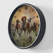 Ungarisch Vizsla Art Uhr (Winkel)