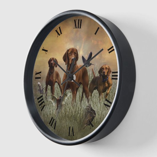 Ungarisch Vizsla Art Uhr (Winkel)