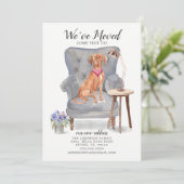 Ungarisch Vizsla Dog | Ankündigung der Beförderung (Stehend Vorderseite)