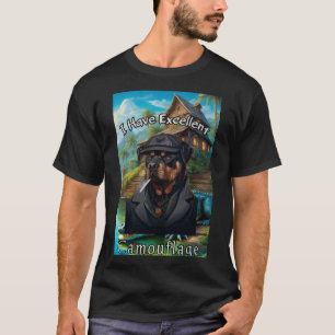 Ungarisch Vizsla Dog Camouflage T-Shirt