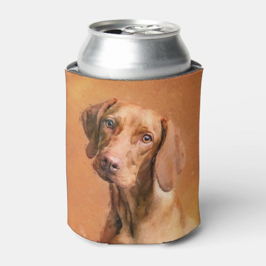 Ungarisch Vizsla Dog Kunstmalerei Dosenkühler (Kanne Vorderseite)