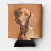 Ungarisch Vizsla Dog Kunstmalerei Dosenkühler (Vorderseite)