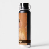 Ungarisch Vizsla Dog Kunstmalerei Trinkflasche (Rückseite)