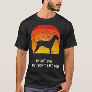 Ungarisch Vizsla Dog Retro 5 T-Shirt
