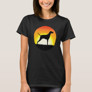 Ungarisch Vizsla Dog Retro 7 T-Shirt