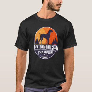 Ungarisch Vizsla Dog Retro T-Shirt