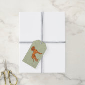 Ungarisch Vizsla Niedlich Cartoon Pointer Dog Gree Geschenkanhänger (Mit Garn)