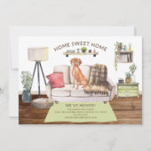 Ungarische Ankündigung von Vizsla-Hundebewegungen (Vorderseite)