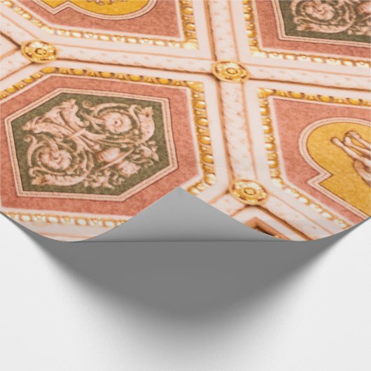 Ungarische Architektur Geschenkpapier (Ecke)