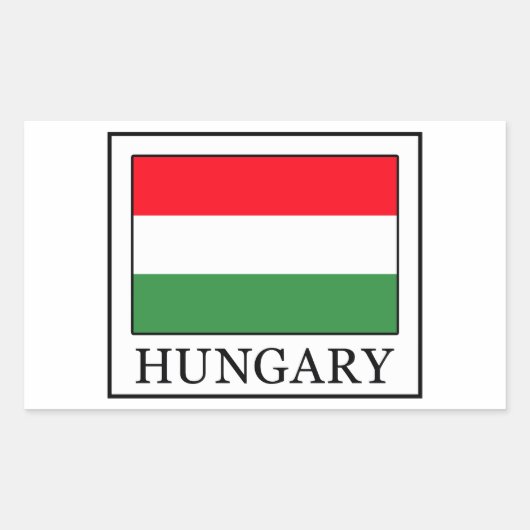 Ungarische Aufkleber (Vorderseite)