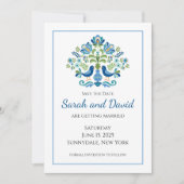 Ungarische Blauvögel Save The Date (Vorderseite)