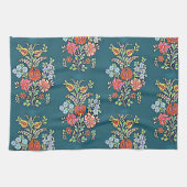Ungarische Blume Geschirrtuch (Horizontal)