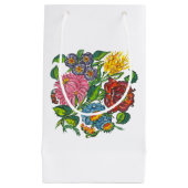 Ungarische Blume Kleine Geschenktüte (Vorderseite)
