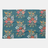 Ungarische Blumen Geschirrtuch (Horizontal)