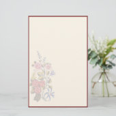 ungarische Blüte Briefpapier (Stehend Vorderseite)