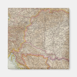 Ungarische Empire-Karte Magnet
