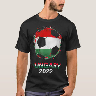 Ungarische Fahne 2022 Unterstützerin der ungarisch T-Shirt