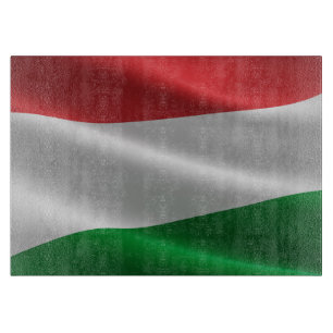 Ungarische Fahne Schneidebrett