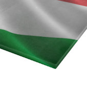 Ungarische Fahne Schneidebrett (Ecke)