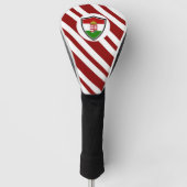 Ungarische Fahnenwappen Golf Headcover (Vorderseite)