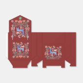 Ungarische Faltschachtel Geschenkschachtel (Ungefaltet)