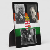 Ungarische Familie mit drei Fotos Fotoplatte (Seite)
