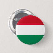 Ungarische Flag-Taste Button (Vorne & Hinten)