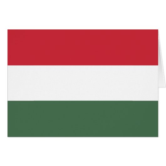 Ungarische Flagge (Vorderseite (Horizontal))