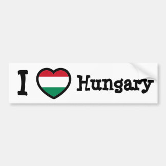 Ungarische Flagge Autoaufkleber