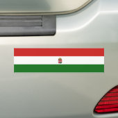 Ungarische Flagge Autoaufkleber (Auf Auto)