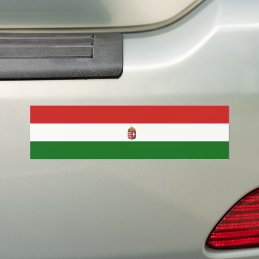 Ungarische Flagge Autoaufkleber (Auf Auto)