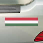 Ungarische Flagge Autoaufkleber (Auf Auto)